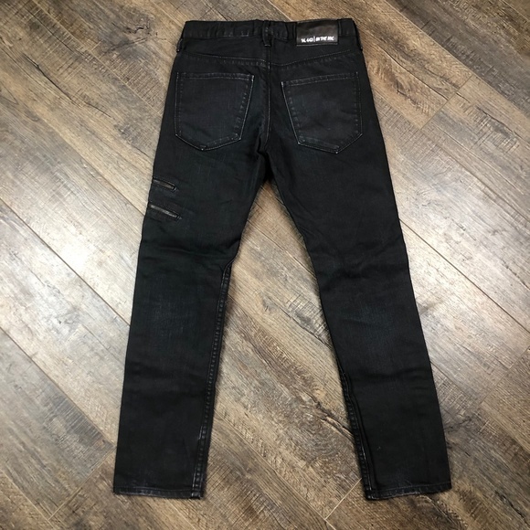 H&M Black Kids Jeans Pants Denim ((size EUR 140)) - Picture 2 of 8